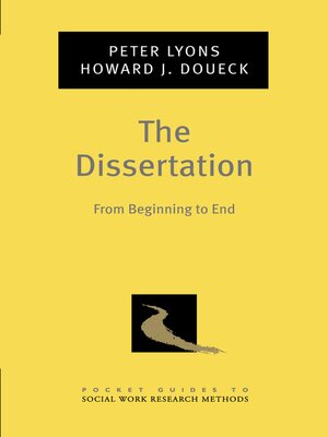 cover image of The Dissertation